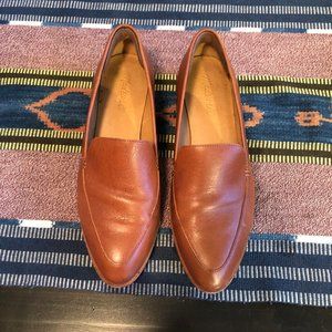 Light Brown Madewell Frances Loafers, size 9